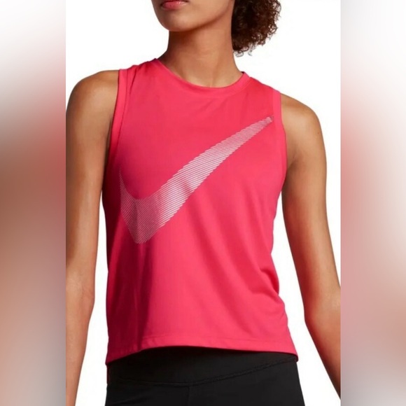 Nike Tops - Nike Di-Fit Pink Tank Top